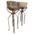 19th Century Carved Stone Planters on Wrought Iron Stands, 1880, Set of 2 For Sale - Image 10 of 10