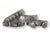 1990s Pewter Seashell Napkin Rings (Set of 6) For Sale - Image 5 of 5