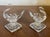 Antique 19th Century American Flint Glass Swan Form Open Salt Cellars With Lemon Squeeze Bases - A Pair For Sale - Image 10 of 14