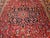 Red Vintage Persian Heriz Serapi Rug, Hand-Knotted Wool, Geometric Medallion Pattern, Red & Navy, 10x13 For Sale - Image 8 of 14