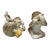 Vintage Playful Monkey Salt and Pepper Hear / See No Evil For Sale