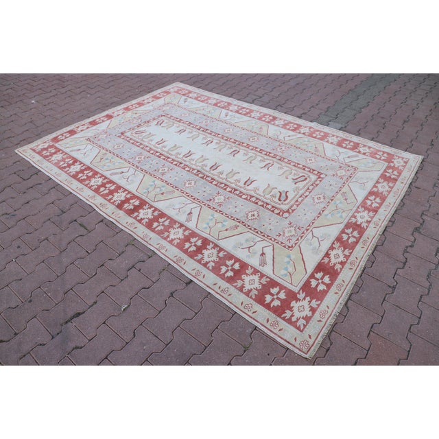 Size: 6.5 x 8.7 ft - 200 x 267 cm - 78 x 105 inches Color: Organic Natural Dye ( Red,Blue,Beige,Green ) Material: 100%...