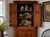 19th Century American Country Corner Cupboard in Cherry, Circa 1835 For Sale - Image 9 of 17