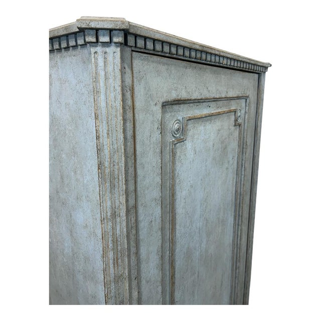 Mid 19th Century Gustavian Style Wardrobe For Sale - Image 6 of 7