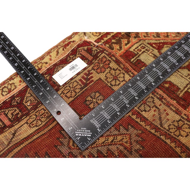 Mid 20th Century Vintage Turkish Yastik Rug - 01'06 X 02'10 For Sale - Image 5 of 8