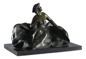 Terracotta Lady attributed to Bruno Merli