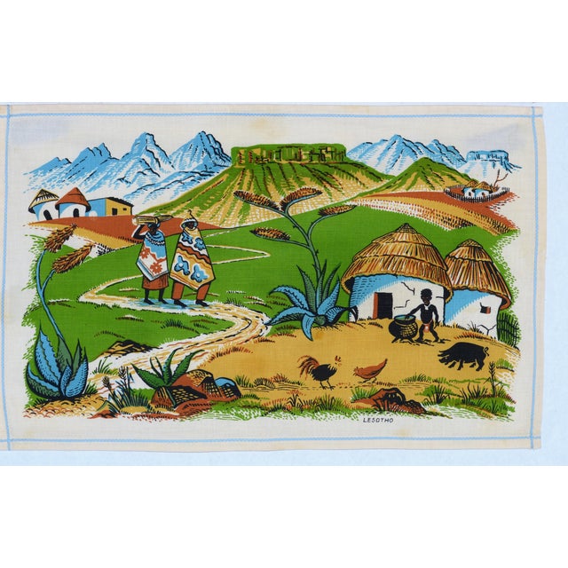 Vintage South African Placemats Set of 2 Chairish