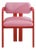 Vértigo Dining Chair in Pink Velvet from Moanne For Sale