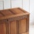 Antique Oak Chest with Carved Front and Hinged Lid, 1880 For Sale - Image 4 of 15