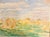 Blue Heinrich Pforr, Haystacks at Knüll Field Landscape Harvest Time, 1890s, Watercolor For Sale - Image 8 of 12