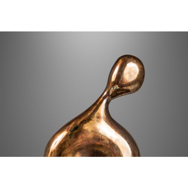 Bronze Abstract Modern Foundry-Poured Figurative Sculpture in Bronze by Mark Leblanc for Leblanc Studios, Usa, C. 2022 For Sale - Image 8 of 12