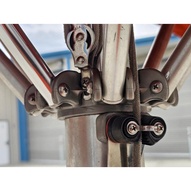 Mid-Century Modern Tuuci Ocean Master Large Rectangular Umbrella For Sale - Image 3 of 18