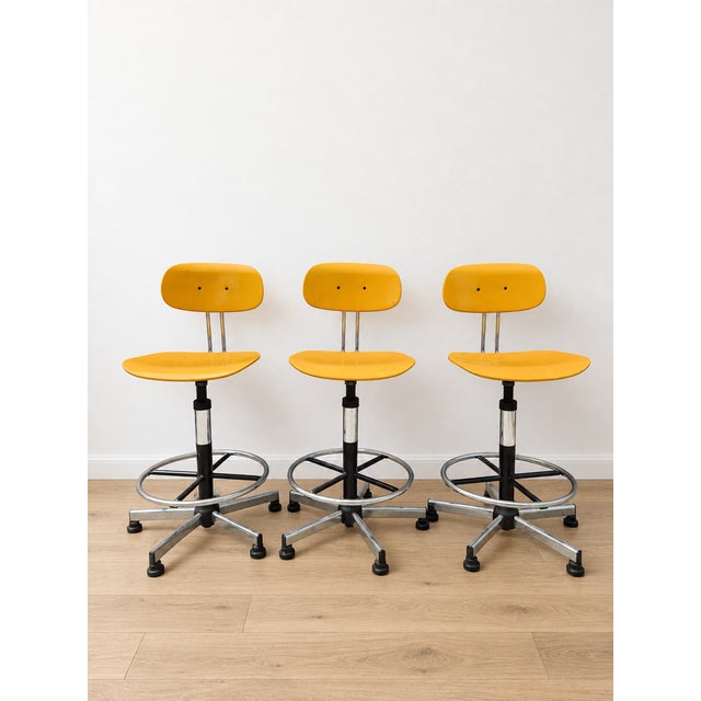 Vintage Bauhaus Work Stool, 1970s For Sale - Image 10 of 10
