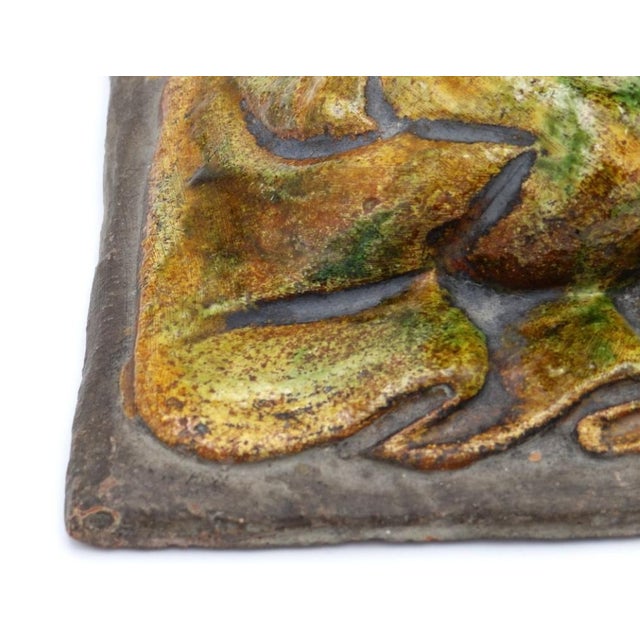 Mid-Century Italian Ceramic Musician Bookends by Zaccagnini, 1950s, Set of 2 For Sale - Image 9 of 11