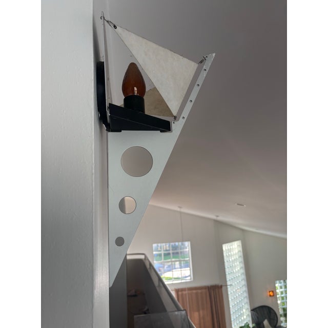 Postmodern 1990s Post Modern Geometric Sconce For Sale - Image 3 of 3