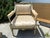 19th century French Louis xv style gold giltwood 3-piece parlor salon suite. Set includes, (1) loveseat, (1) armchair, (1)...