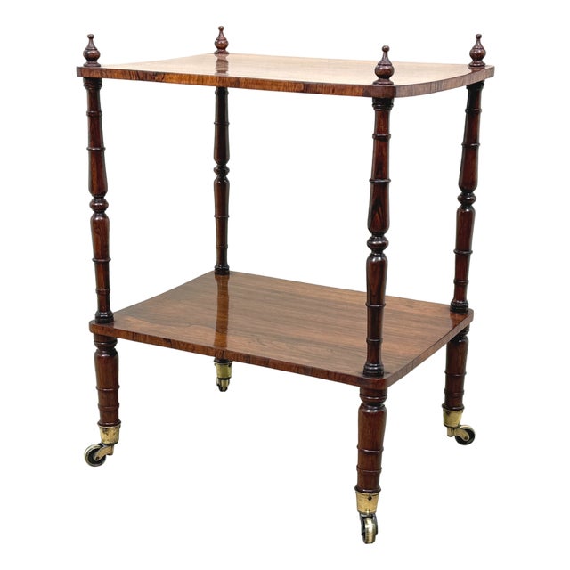 Antique Two-Tier Shelf in Rosewood, 1835 For Sale