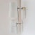 Timeless pair of wall sconces model V-324 designed by Hans-Agne Jakobsson. Sweden, 1960s White lacquered metal with slight...
