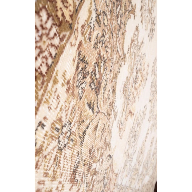 Textile Vintage Oversize Turkish Oushak Rug With Soft Color 6'11" X 10'6" For Sale - Image 7 of 12