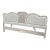 Vintage King Size Cane Insert Headboard For Sale