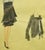 Lanvin of Paris C1920s Fashion Model Original Watercolour For Sale In New York - Image 6 of 7