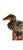 Folk Art Vintage Hand-Carved & Hand-Painted Wooden Duck Decoy on Display Base American Folk Art For Sale - Image 3 of 7