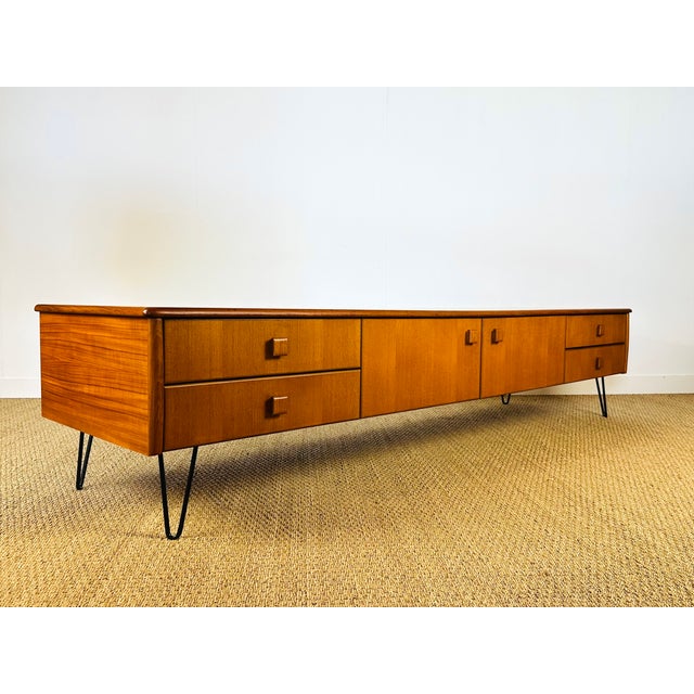Scandinavian Teak Sideboard, 1960s For Sale - Image 16 of 18