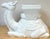Italian Hollywood Regency Blanc de Chine Camel Garden Seat or Side Table, 1970s For Sale - Image 9 of 14