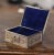 19th Century French Napoleon III Silver-Plated Copper Jewelry Box For Sale In Dallas - Image 6 of 11