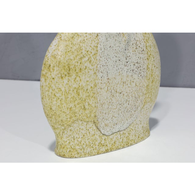 Barbara Stehr Large Glazed Stoneware Vase For Sale - Image 4 of 8