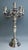 Viennese Art Nouveau Silver 5-Light Candelabra by Josef Kurzweil, 1900s For Sale - Image 4 of 8