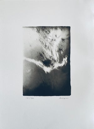 Andre Naggar, French Contemporary Collotype Photograph Black White Photo Andre Naggar, 1996