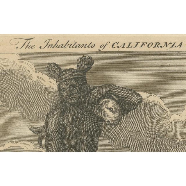 Inhabitants of California, Indigenous Dress and Daily Life – Early Ethnographic Engraving, c.1774 This early ethnographic...