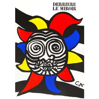 Alexander Calder Lithographic Cover Derrière Le Miroir For Sale