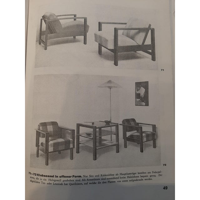 Wood Lounge Chairs by Erich Dieckmann, Set of 2 For Sale - Image 7 of 9