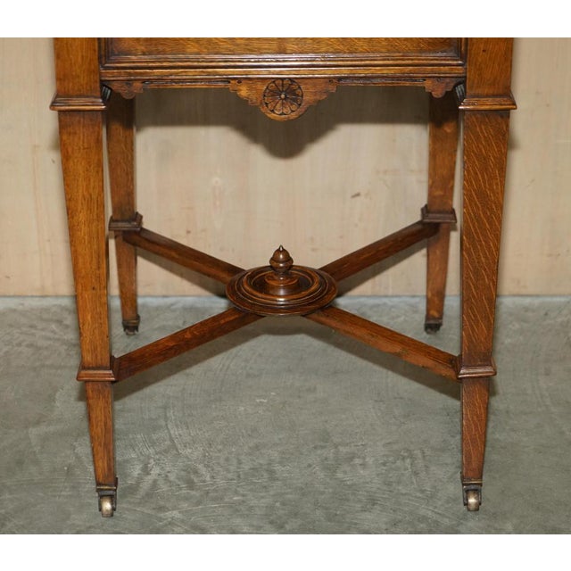 Mid 19th Century Antique Victorian Drinks Table, 1860 For Sale - Image 5 of 18