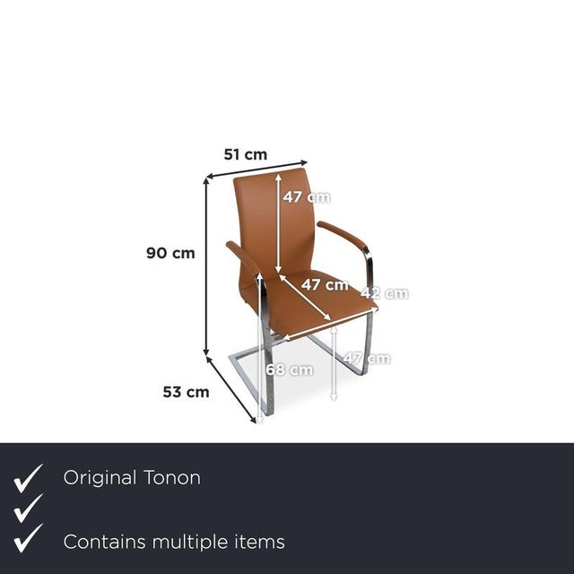 with this set, consisting of the Orsenigo Ring dining table and six Tonon Swing cantilever chairs, you can furnish your...