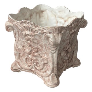 Vintage Italian Ceramic Planter Pot For Sale