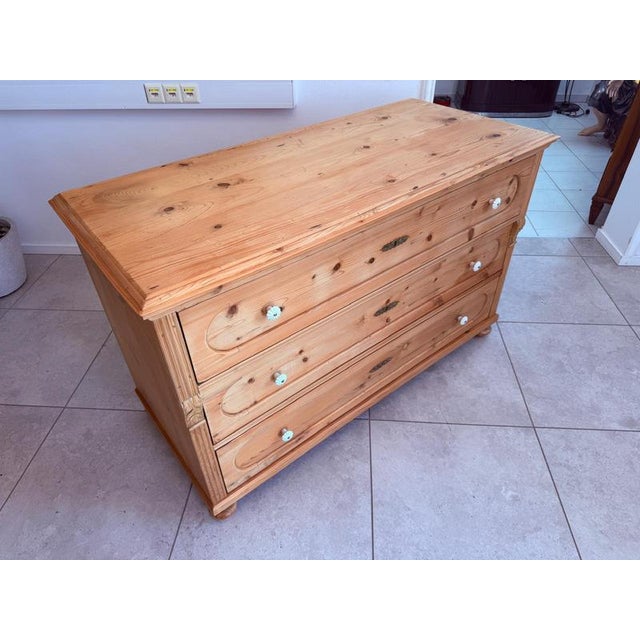 Antique Gründerzeit Chest of 3 Drawers For Sale - Image 9 of 13