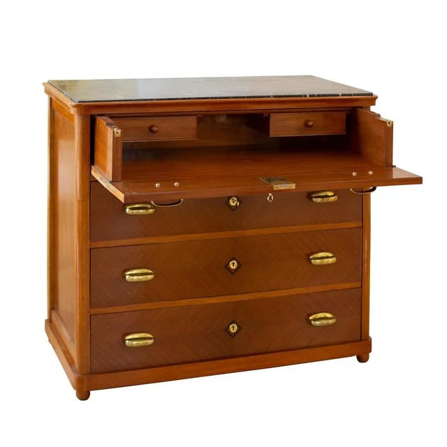 Chairs and Secretary by Josef Hoffmann for J. & J. Kohn, 1908, Set of 3 For Sale - Image 3 of 9