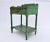 Antique Two Tier Wash Stand, Dovetail Joinery, Original Green Paint For Sale - Image 4 of 15
