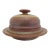 Wally Schwab Nw Studio Pottery Stoneware Small Round Serving Dish With Domed Lid For Sale