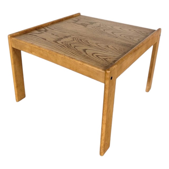 Danish Coffee Table in Beech and Oak, 1960s For Sale
