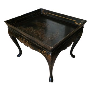 Late 19th Century English Chinoiserie Tray Table For Sale