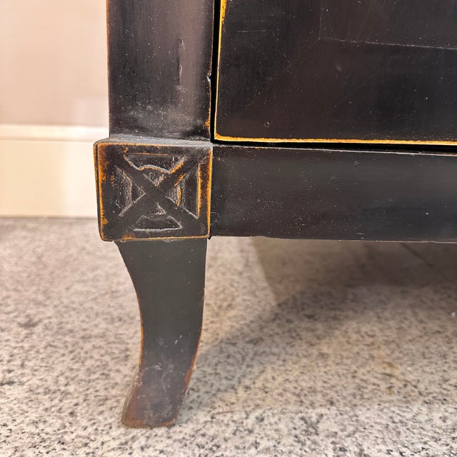 Sideboard in Lacquered Wood with Woodcut Handles, Japan, 1960s For Sale - Image 16 of 18