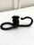 Metal Vintage Brutalist Hand-Forged Iron Candle Taper Holders, Set of Three For Sale - Image 7 of 12