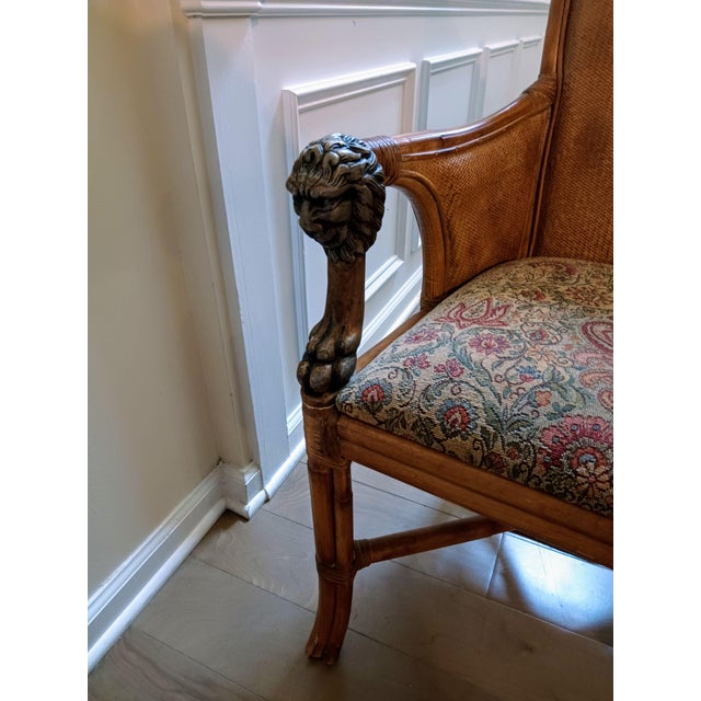 Authentic Rare Vintage Thomasville Ernest Hemingway Dining Set For Sale - Image 9 of 12