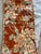 Cinnamon Pair of Vintage 1970s Quilted Chinoiserie Floral Table Runners For Sale - Image 8 of 9