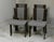 1980s Chairs in Wood and Tweed by Acerbis International, Italy 1980s, Set of 4 For Sale - Image 5 of 18