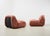 Rare pair of Malu lounge chairs, designed by Diego Mattu in the 1970s for 1P Italy. 1 chair still has the original label,...